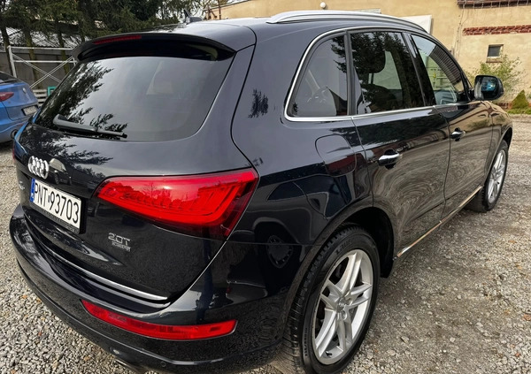 Audi Q5 cena 85000 przebieg: 130000, rok produkcji 2017 z Myszków małe 121